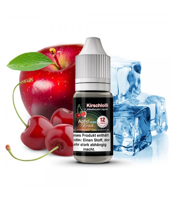 Kirschlolli - Apfel Kirsch Cool Nikotinsalz Liquid 10ml
