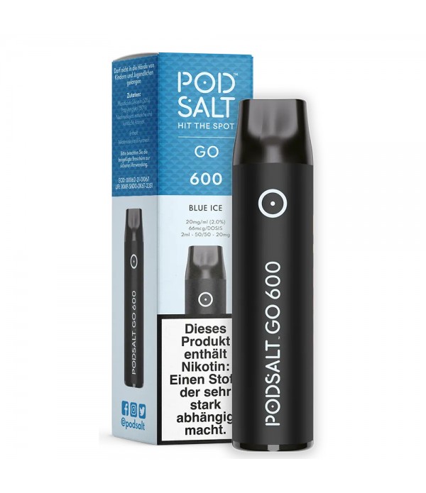 Pod Salt - Go 600 Disposable - Blue Ice 20mg