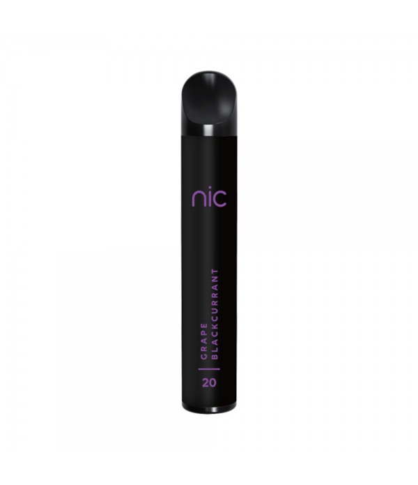 nic - Disposable - Grape Blackkurrant 20mg/ml