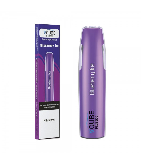 VQUBE Plus600 - Blueberry Ice Disposable