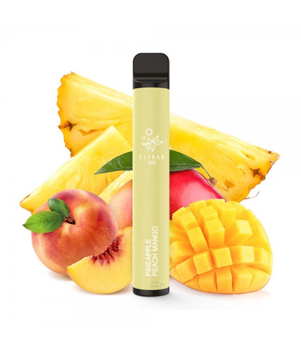 Elf Bar 600 - Disposable - Pinapple Peach Mango 20mg