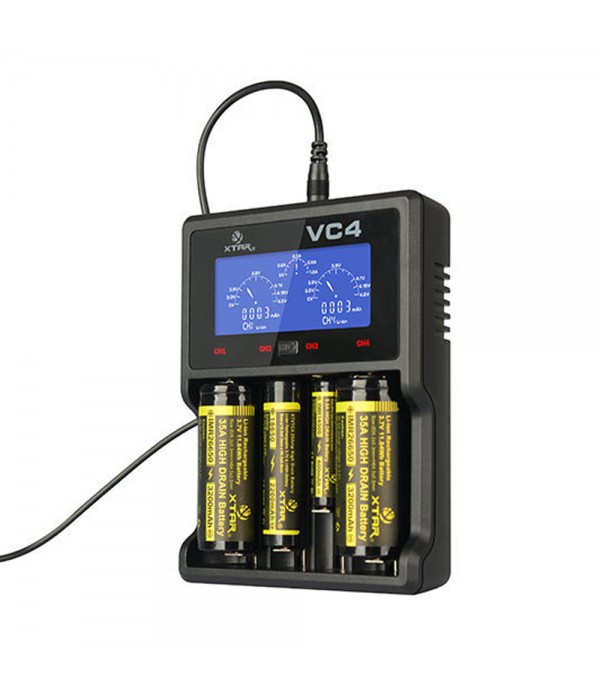 Xtar - VC4 - charger (4-fach)