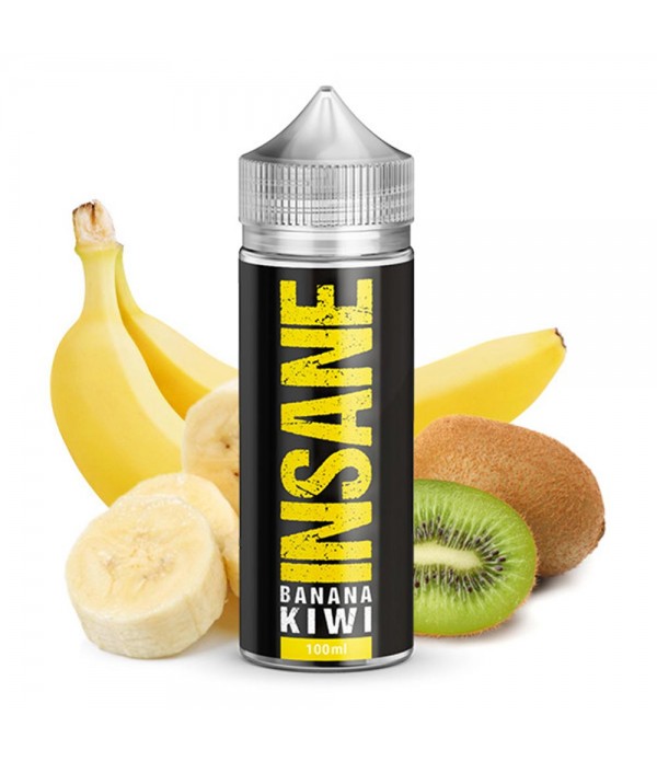 Insane Liquid - Banana Kiwi Liquid 100ml