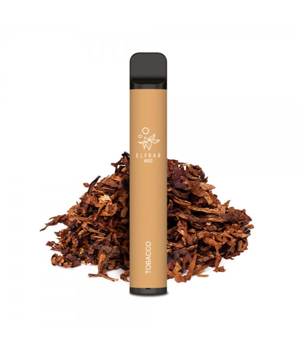 Elf Bar 600 - Tobacco - Nicotine free